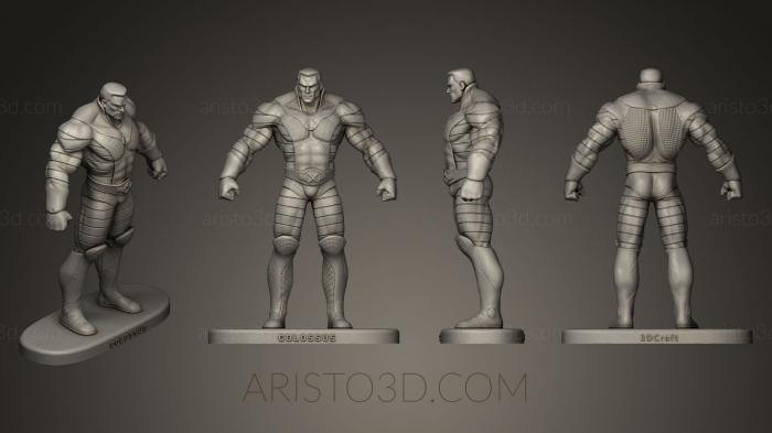 Figurines heroes, monsters and demons (STKM_0165) 3D model for CNC machine